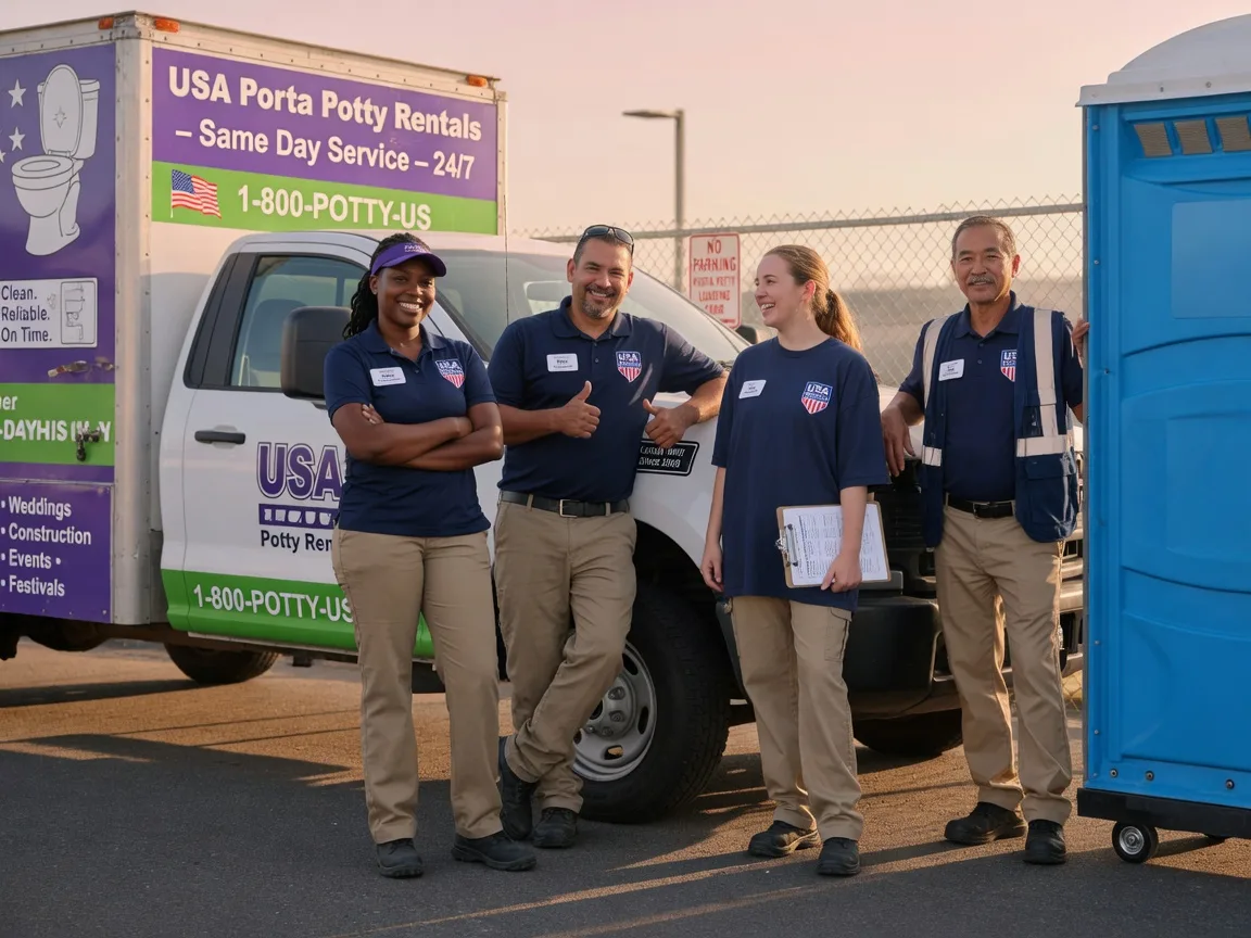 Porta Potty Rental company in Arcata, CA